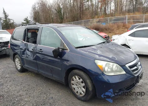 2007 Honda Odyssey Lx from USA, damaged, VIN 5FNRL38207B135626